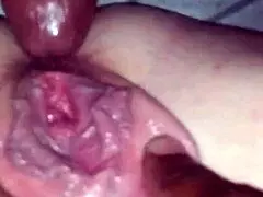 Hey, this monster cock is making her squirt during anal sex with big black cock