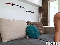 Cutie Stepsis Sarah Lace Interacts With Stepbro