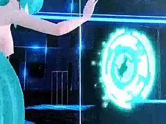 Full nude mod for Hatsune Miku in Project Diva Melt