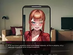 Complete Gameplay Of Mila AI Part 3 With Big Cock Cuckold Wife Blowjob Leading To Cum In Mouth On Small Tits