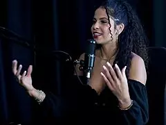 Safada Dances Sensually Before Revealing No Anal but Loves Foreplay on Sheer Red