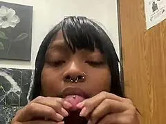 Part one removing piercings at the doctor's office