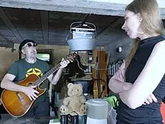 alice maze gets double penetration and pissing in threesome