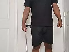 early morning nude undressing to spread ass open