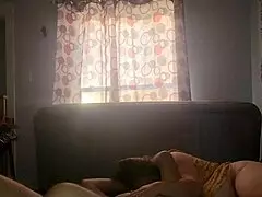 Saturday Morning Doggy with Monster Cock Cumming on Fat BBW Ass