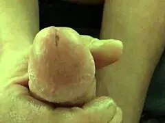 I Feel So Excited For 1st Time Prostate Play While Girlfriend Rubs My Big Hard Cock