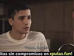 hot blonde stepmom craves taboo family sex with spanish sub in wild creampie scene