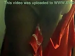 She steps out of the shower, pussy dripping wet