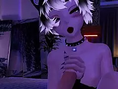 Handjob and sucked off by femboy shemale