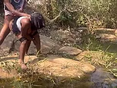 we almost got caught fucking by fulanis at riverside