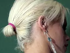 chastity lynne gets down, fingering her ass while taking a big cock in pov action.