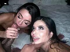 Hey, check out this double squirt machine threesome with bbc and two wet pussies featuring sara retali, martina smeraldi, and rocket powers