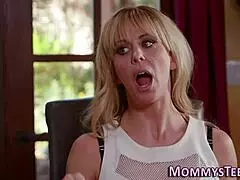 lesbian milf enjoys scissoring in a steamy first-time encounter