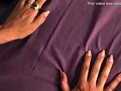 Two Brunettes Celebrate Christmas in the House