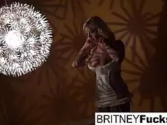 ever wanted a sexy blonde doing retro tease and solo masturbation like this?