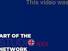 British Blonde 18-Year-Old Student Gets Pussy Eaten!