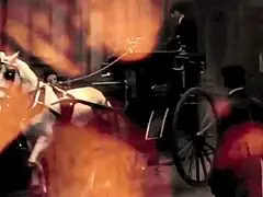 Vintage interracial threesome features anal assfucking in retro group style