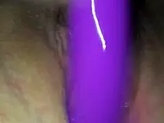 Wow this lesbian wife gets so wet masturbating together 😍