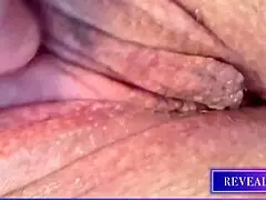 Horny milfs intense solo fingering and vibrator play until explosive orgasm