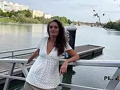 Gilf Mavi Bubbly craves young cock in double Spanish missionary and doggystyle pounding!