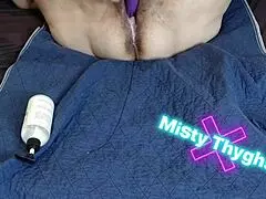 bbw stepmom gets fucked with toys and squirts