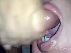 Latina Spreading Huge Ass In Lingerie