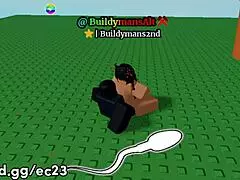 Roblox girl rides my cock hard then takes it in wet pussy and anal assfucking
