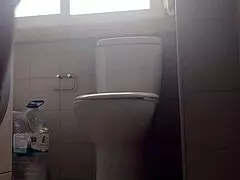 He Shaves Big Dick and Spits Out Milk