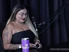 Compilados Suellen Barrar Swing Cast with Tifany Rocha Part 3 on Sheer Red