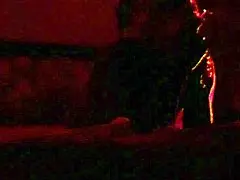 want to see this sexy black babe give a blowjob to a big cock with a banana?