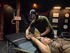 Perra Tied And Sodomized By Master And Apprentice