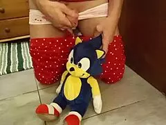 Compilation of non-stop peeing in panties and self-wetting scenes.