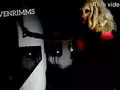 blonde babe in ass less mini skirt