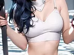 Jessy Models In Lingerie And Bikini.