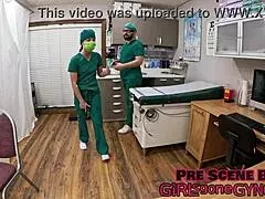 Dirty Dermatologists Close-Up Footjob Behind Scenes