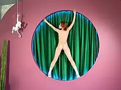 Broadcast from nude erotic filming in public outdoor settings