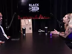 Girls think being whores is cool, no need to suck for hard dick, just jerk off and inject the penis - Julia Fontanelli in sheer red