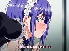 Kaede 和 Suzu 动漫动作，热辣 hentai 场景！😍