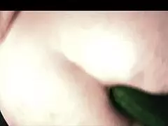 Ever seen a wild compilation of cucumber and double penetration action?