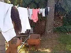 Intense Desire As Latina Trans Beauty Craves Hard Passionate Release