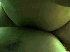 Natural big boobs girl ridin on my dik in POV, moanin