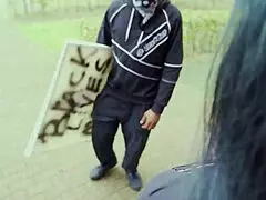 Black guy with huge cock gets deepthroat and doggystyle