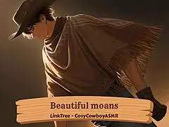 young guy moans loudly during his solo fucking session