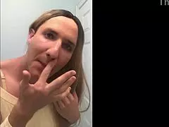 the guy's journey through feminization into a sexy shemale via crossdressing and home humiliation