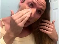 the guy's journey through feminization into a sexy shemale via crossdressing and home humiliation