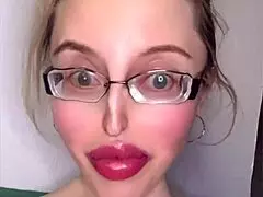 In part 1 this narrative shares a story in russian language with huge glasses focus and strong accent details.