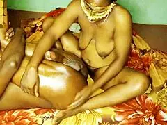 Ebony girlfriend intensely rims and licks pussy with passion.