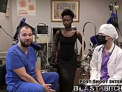 Watch nurse Rina Arem get her chest blasted with cum in this backstage hospital roleplay! She takes missionary fucking and blowjob in gloves.