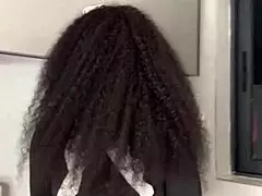 Ebony House Maid Caught Riding Her Boss - Full Video On Xred