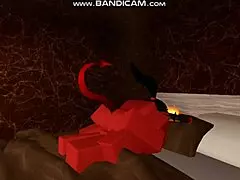 Reupload Showing More Animations With Rich Demon Girl Roblox